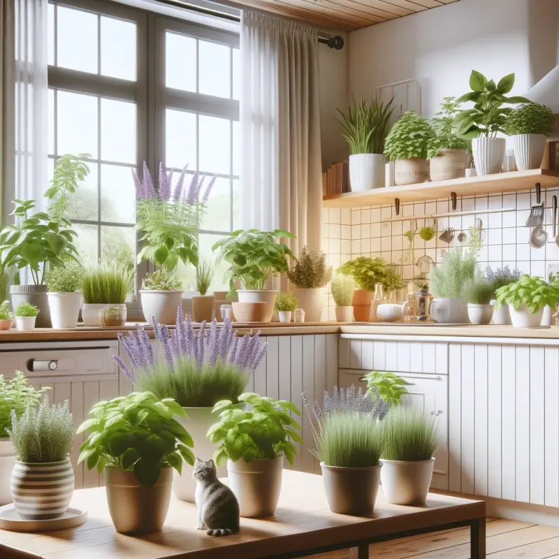 Plantas aromáticas para ahuyentar bichos de tu cocina